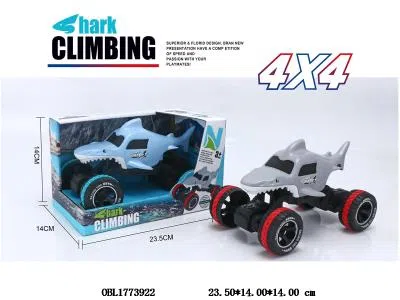 惯性卡通鲨鱼车 2色混装_OBL1773922