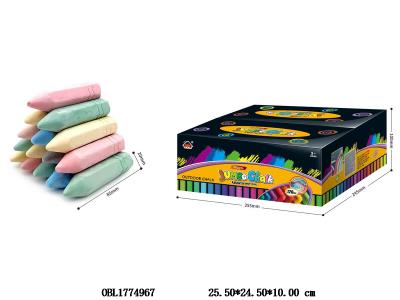 六角尖头粉笔套装 120支装一展示盒_OBL1774967