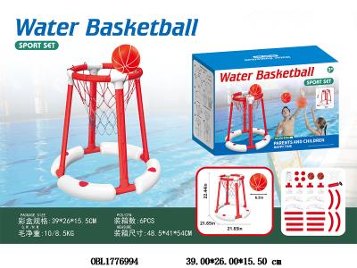 水上篮球架套装 2个球 出厂无充气_OBL1776994