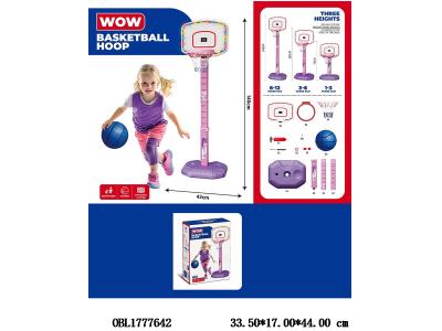 篮球架带灯光计数 3*AA不包电 球出厂无充气_OBL1777642