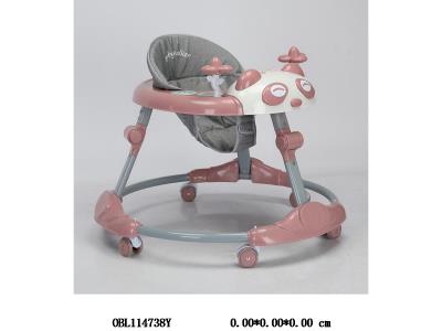 学步车带音乐 蓝 绿 粉红3色混_OBL114738Y