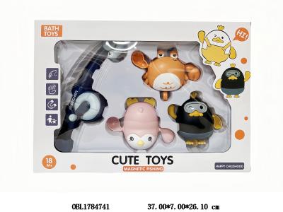 磁吸钓鱼游水套装 3只上链动物_OBL1784741