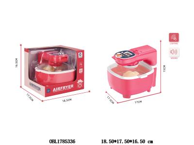 空气炸锅套装带灯光声音 配件可变色 3*AA不包电_OBL1785336