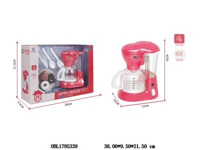 咖啡机套装带灯光声音 3*AA不包电_OBL1785339