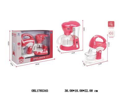 搅拌机/咖啡机套装带灯光声音 搅拌机2*AA不包电 咖啡机3*AA不包电_OBL1785345