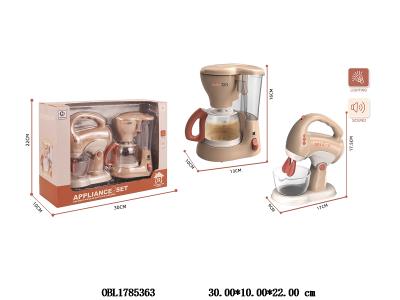 搅拌机/咖啡机套装带灯光声音 搅拌机2*AA不包电 咖啡机3*AA不包电_OBL1785363