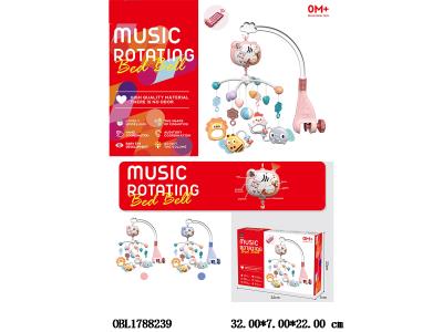 遥控动物床头铃带灯光投影 3*AA不包电 遥控器1*CR2025包电 2色混装 飞机盒_OBL1788239