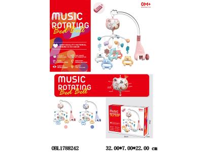 遥控动物床头铃带灯光投影 3*AA不包电 遥控器1*CR2025包电 2色混装 飞机盒_OBL1788242