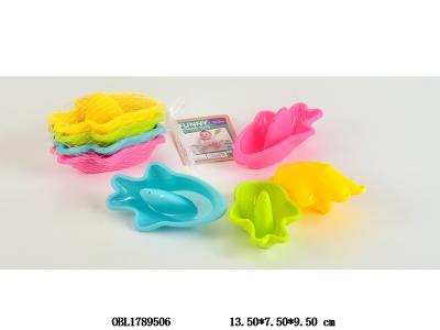 4只装浴室戏水叠叠船_OBL1789506