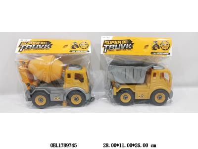 拆装滑行工程车 2款混装_OBL1789745