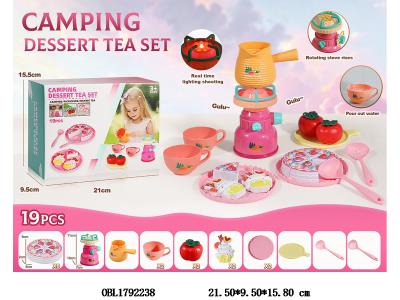 户外露营套装带灯光声音 煤气炉2*AA不包电_OBL1792238