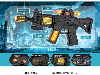 电动枪带灯光声音 3*AA不包电_OBL1792661