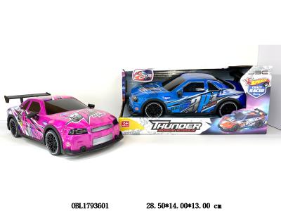 惯性透光跑车 4*AG13包电 2色混装_OBL1793601