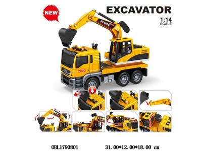 惯性挖掘车带灯光声音  3*AG13包电_OBL1793801