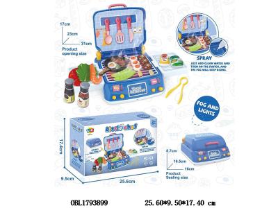 过家家烧烤盒带音乐喷雾 3*AG13包电_OBL1793899