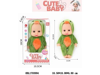 7寸环保全搪胶娃娃 主体衣服1款1色_OBL1793994