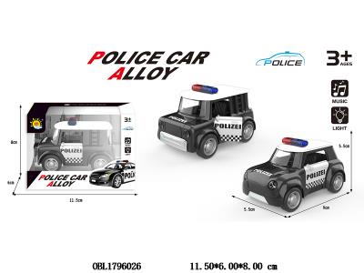 合金回力越野车带灯光声音 3*AG3包电 2款混装_OBL1796026