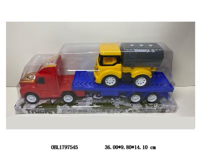 惯性平板车 载惯性洒水车 车头颜色2色混装_OBL1797545