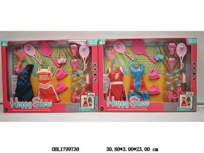 11寸芭芘衣服套装 2款混装_OBL1799730