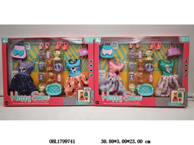 11寸芭芘衣服套装  2款混装_OBL1799741