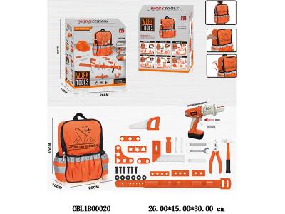 电钻套装 配书包 2*AA不包电_OBL1800020