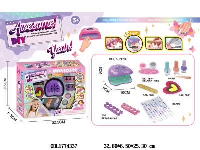 美甲套装 配美甲机带灯光_OBL1774337