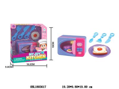 家用电器套装 带灯光/音乐 微波炉2*AA不包电_OBL1803617