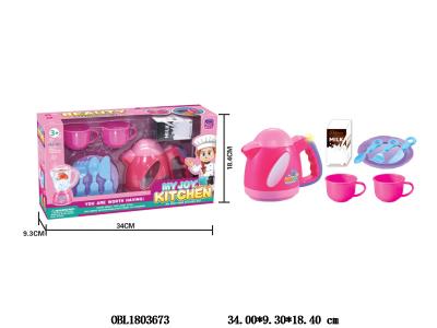 家用电器套装 带灯光/音乐 水壶2*AA不包电_OBL1803673