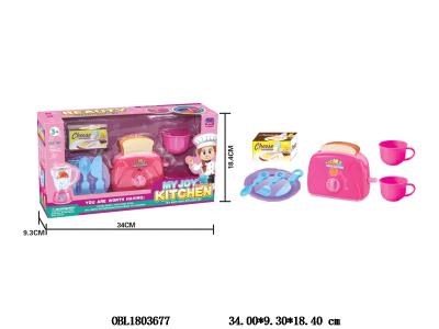 家用电器套装 带灯光 面包机2*AA不包电_OBL1803677