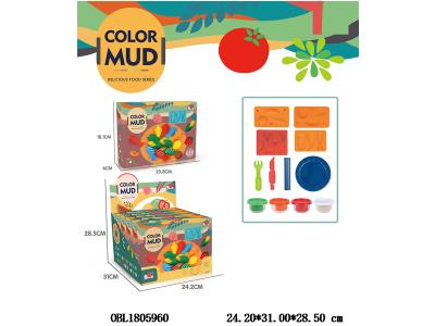 彩泥套装 5小盒装一展示盒_OBL1805960