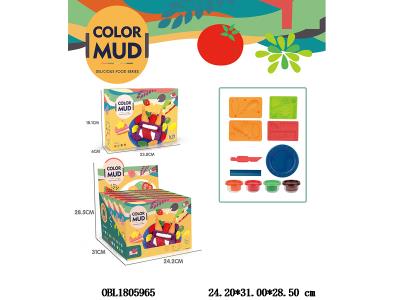 彩泥套装 5小盒装一展示盒_OBL1805965