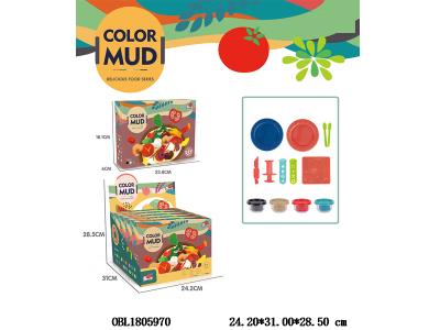 彩泥套装 5小盒装一展示盒_OBL1805970