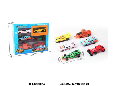 6只装合金滑行车_OBL1806053