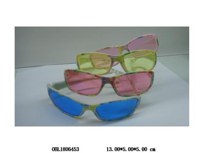 卡通儿童印花眼镜 4款混装_OBL1806453