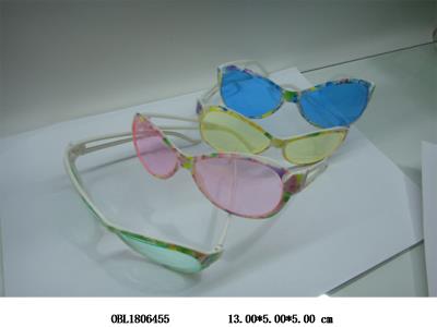 卡通儿童印花眼镜 4款混装_OBL1806455