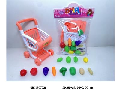 水果蔬菜购物车套装_OBL1807036