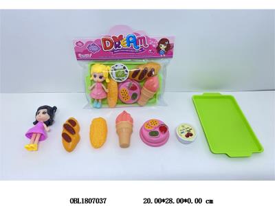 食物套装配一只公仔_OBL1807037