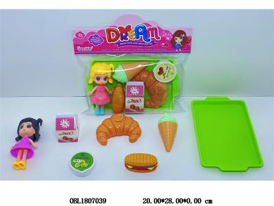 食物套装配一只公仔_OBL1807039