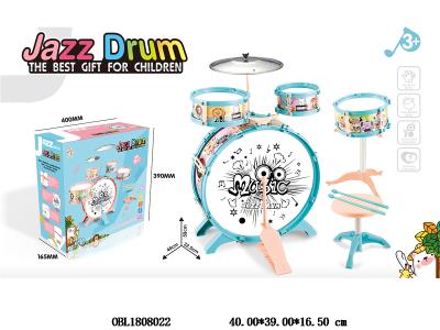 儿童爵士鼓套装 蓝_OBL1808022