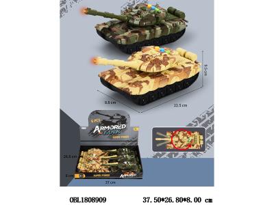 惯性坦克带灯光声音 3*AG13包电 2色混装 6只装1展示盒_OBL1808909