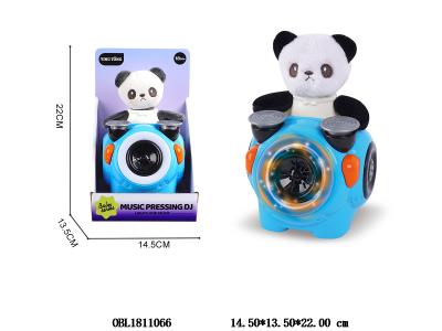 熊猫按压打碟机 带音乐 3*AA不包电_OBL1811066