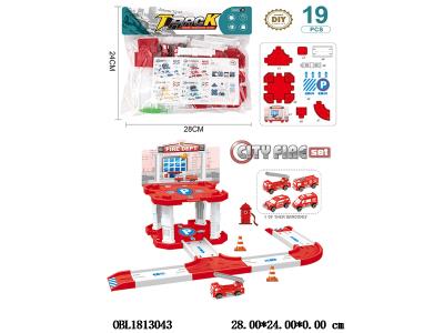 自装停车场套装 配1只滑行车_OBL1813043