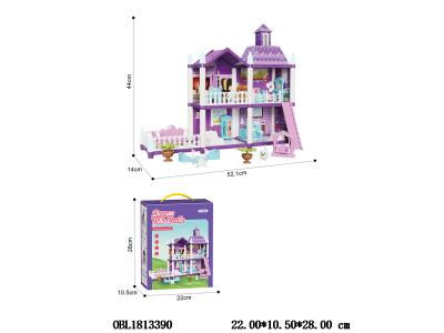 DIY拼装夜光别墅套装_OBL1813390
