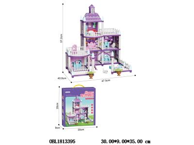 DIY拼装夜光别墅套装_OBL1813395