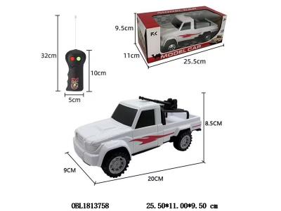 二通遥控车 车身2*AA不包电 遥控器3*AA不包电 27频率 白色/沙漠色混装_OBL1813758