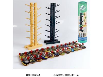 8只装手指合金滑板 带滑板架_OBL1816843