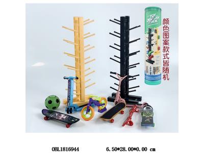 8只装手指滑板 带滑板架_OBL1816944