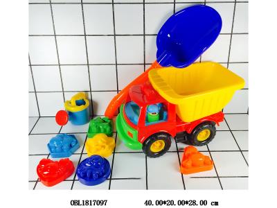 沙滩玩具套装 滑行车_OBL1817097