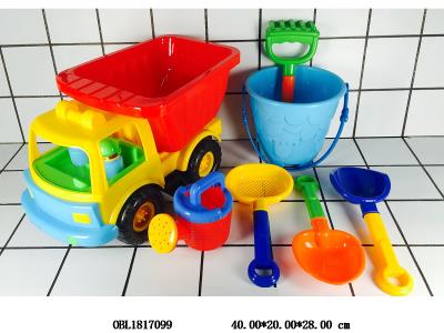 沙滩玩具套装 滑行车_OBL1817099