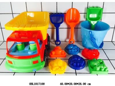 沙滩玩具套装 滑行车_OBL1817100